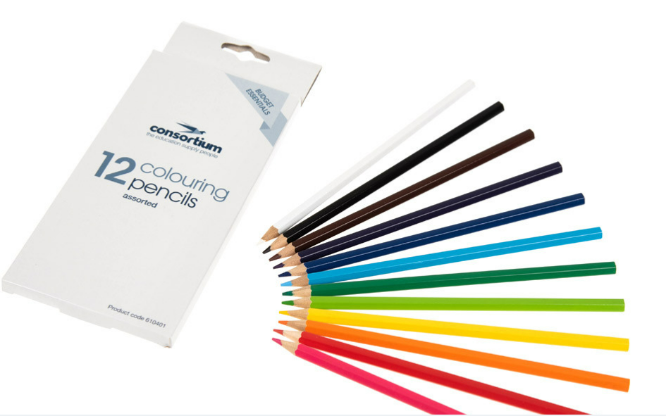 Schoolstoreng Ltd | Budget Essentials Colouring Pencils- Pac